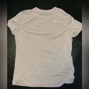Like New-Nike Light Pink Dri-Fit Shirt-Women’s Size M